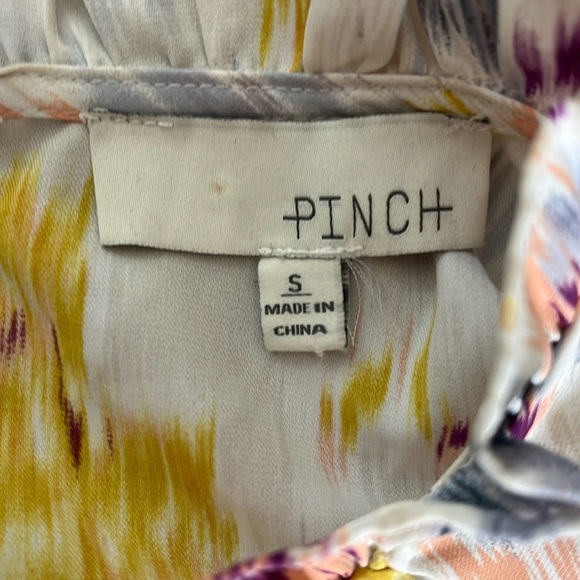 Pinch Color Splash Tiered Flare Dress Size S - Picture 6 of 10